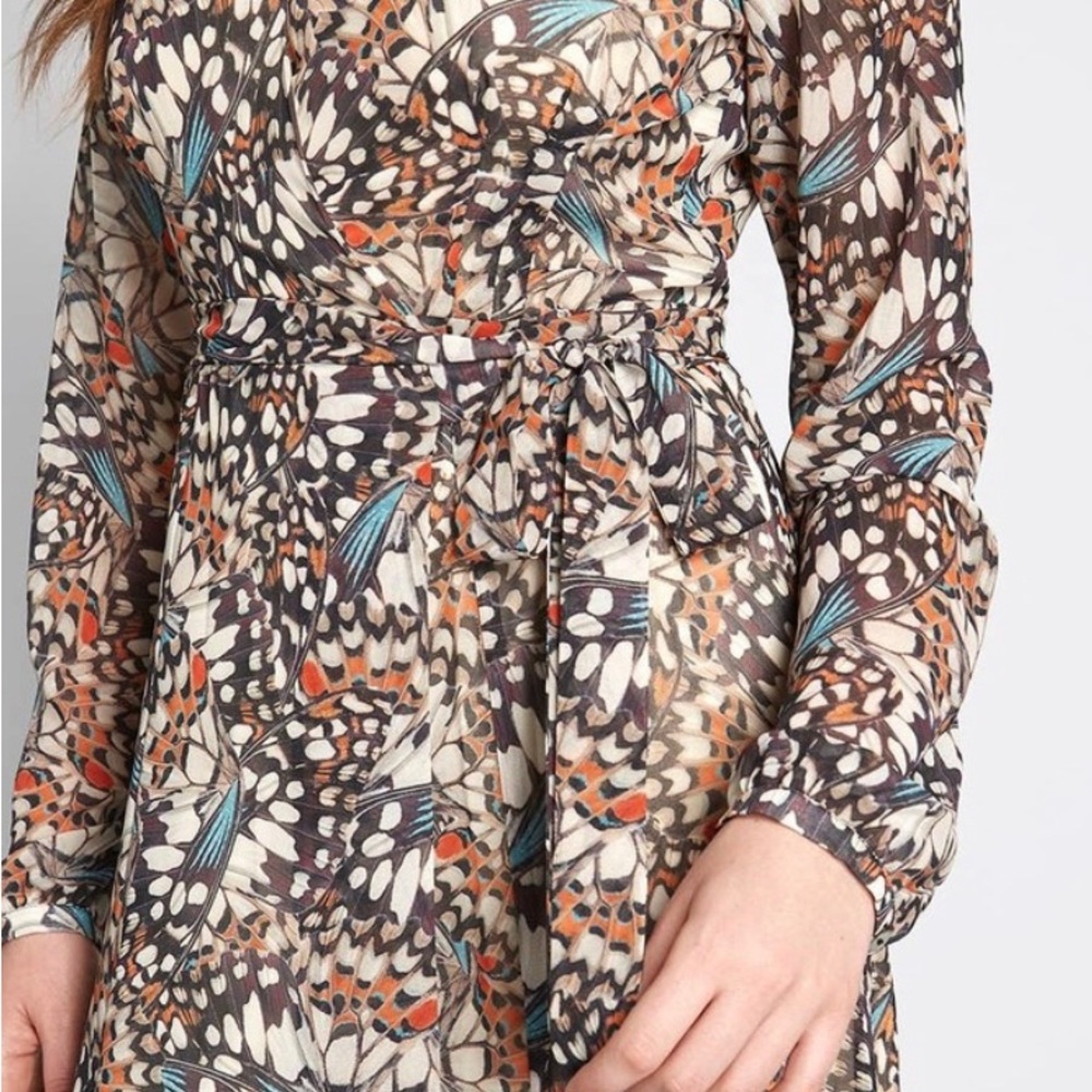 Modcloth Flutter Perfection Butterfly Print Maxi … - image 4